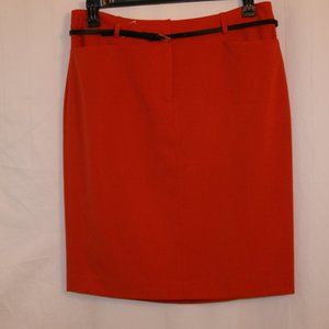 Calvin Klein pencil skirt sz 12/Burnt Orange NWOT